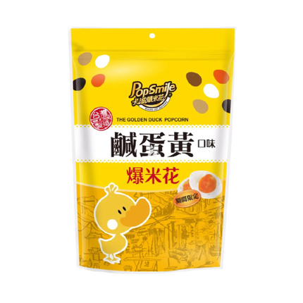 POP SMILE Popcorn - Salted Egg 80g - Longdan Official