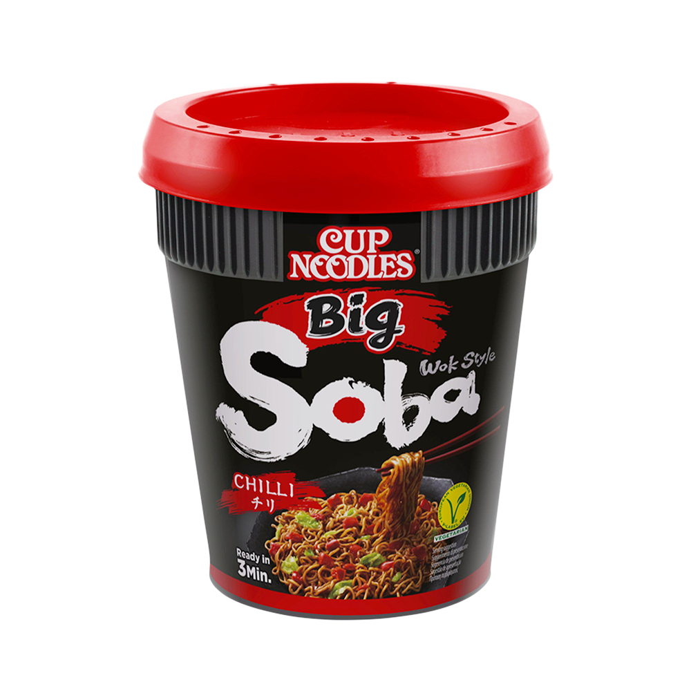 NISSIN Soba Big Cup Chilli 115g (Case 6)