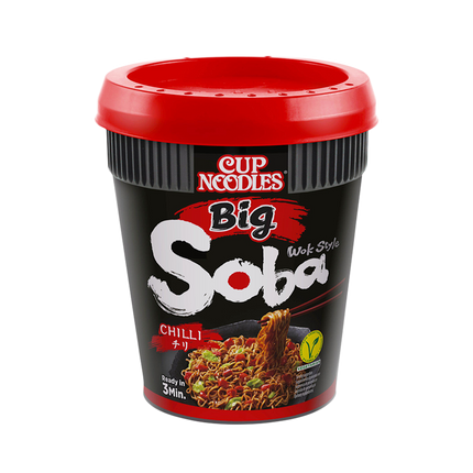 NISSIN Soba Big Cup Chilli 115g (Case 6)