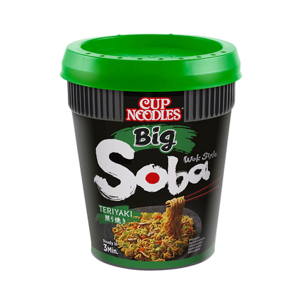 NISSIN Soba Big Cup Teriyaki 113g (Case 6)