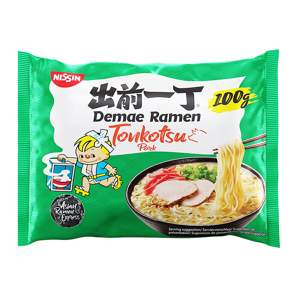 NISSIN EU Demae Ramen Tonkotsu 100g (Case 30)