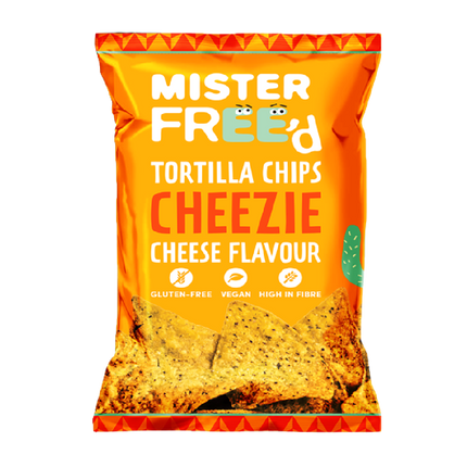 MISTER FREE'D Tortilla Chips with Vegan Cheese 135G - Longdan Official