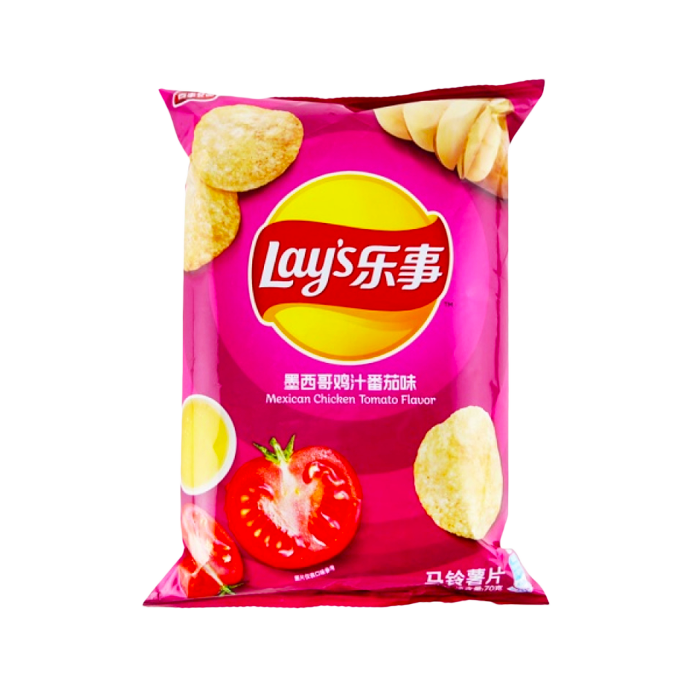 LAY'S Crisps - Mexico Tomato Chicken Flavour 70g - Longdan Official