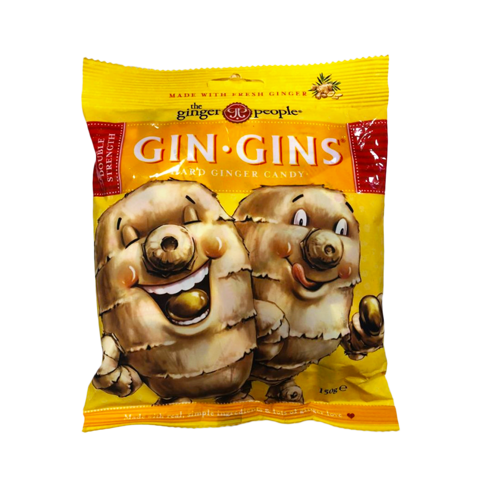 GINGER PEOPLE Gin Gin Hard Ginger Candy 150g - Longdan Official