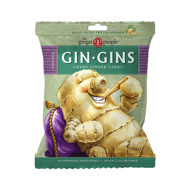 GINGER PEOPLE Gin Gin Original Ginger Chews 150g - Longdan Official