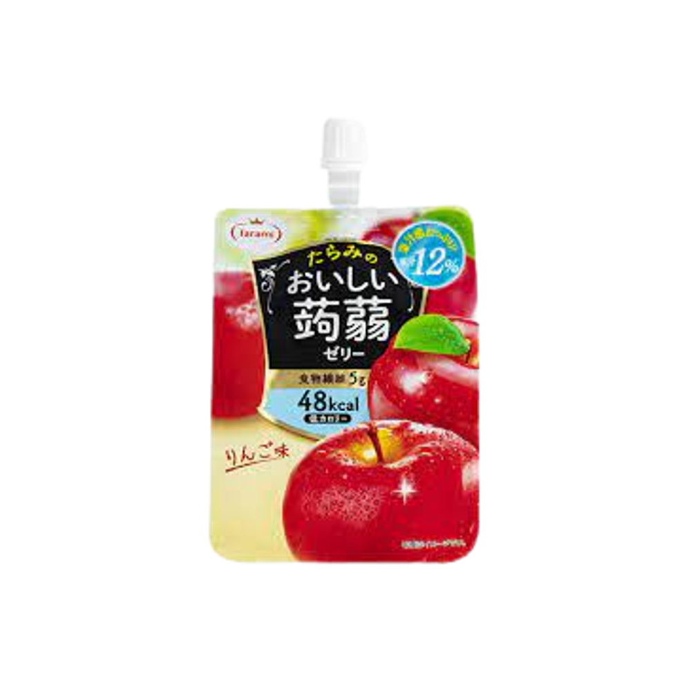 TARAMI Oishi Konjac Jelly Apple Flavour 150g (Case 36)