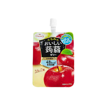 TARAMI Oishi Konjac Jelly Apple Flavour 150g (Case 36)
