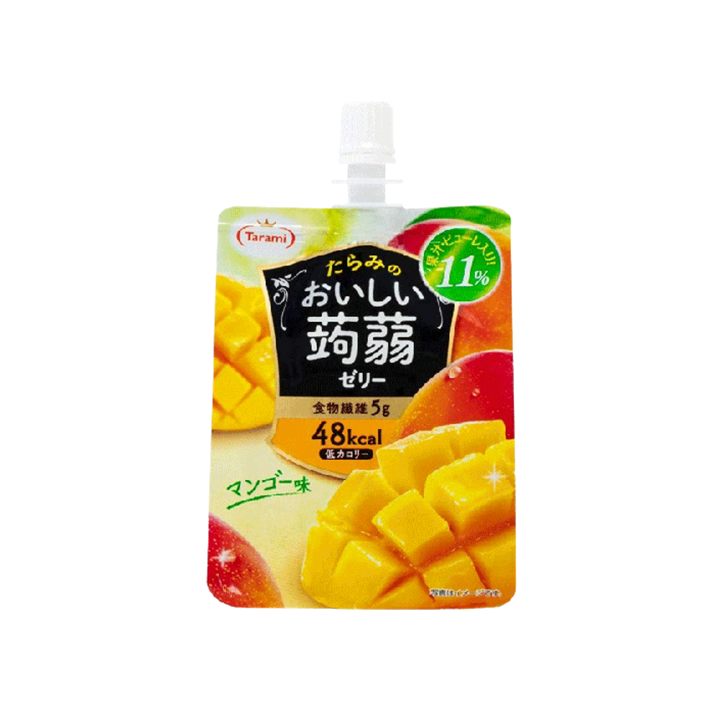 TARAMI Oishi Konjac Jelly Mango Flavour 150g (Case 36)