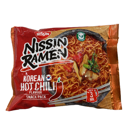 NISSIN Ramen Korean Hot Chilli 65.2g - Longdan Official