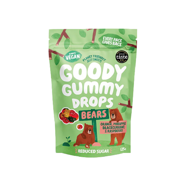 GOODY GUMMY DROPS Bears 125g - Longdan Official