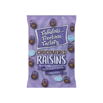 FABULOUS FREE FROM FACTORY Dairy Free Chocolate Raisins 65g - Longdan Official