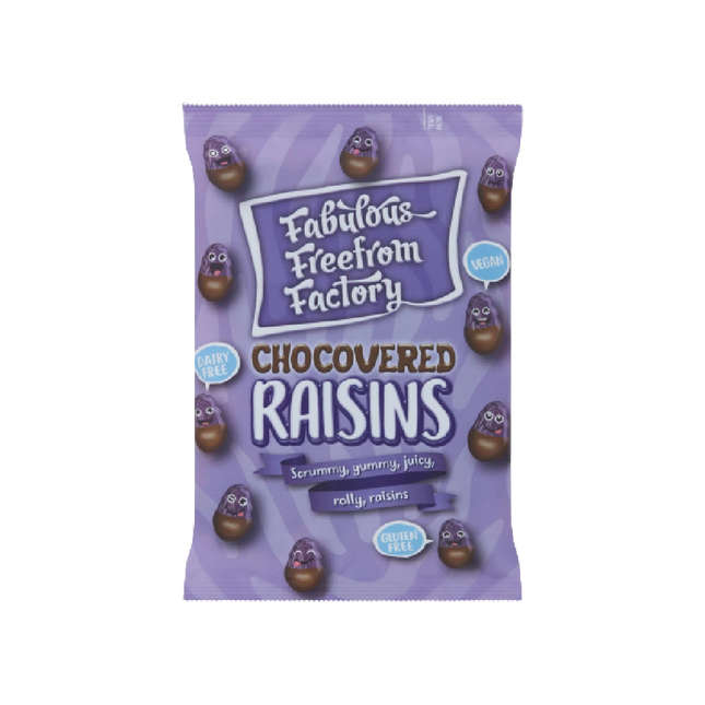 FABULOUS FREE FROM FACTORY Dairy Free Chocolate Raisins 65g - Longdan Official
