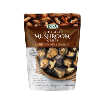DJ & A Crisps Shiitake Mushroom 30g - Longdan Official