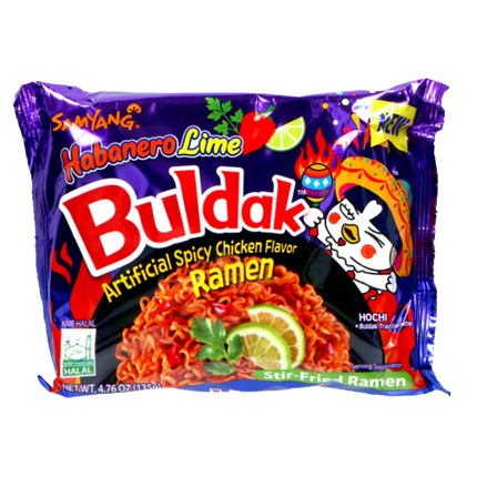 SAMYANG Hot Chicken Ramen Habanero Lime 135g (Case 40)