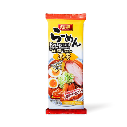 HIKARI MENRAKU Ramen Miso Taste 185.4g (Case 12)