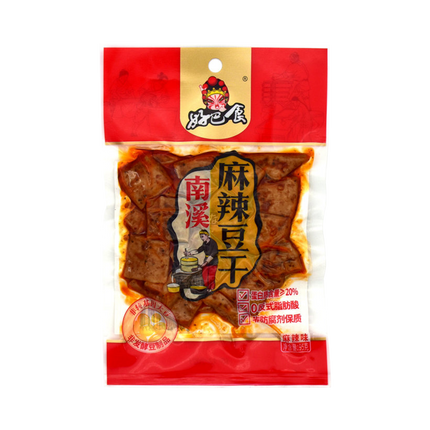 HAO BA SHI Dried Beancurd - Hot 95g (Case 30)