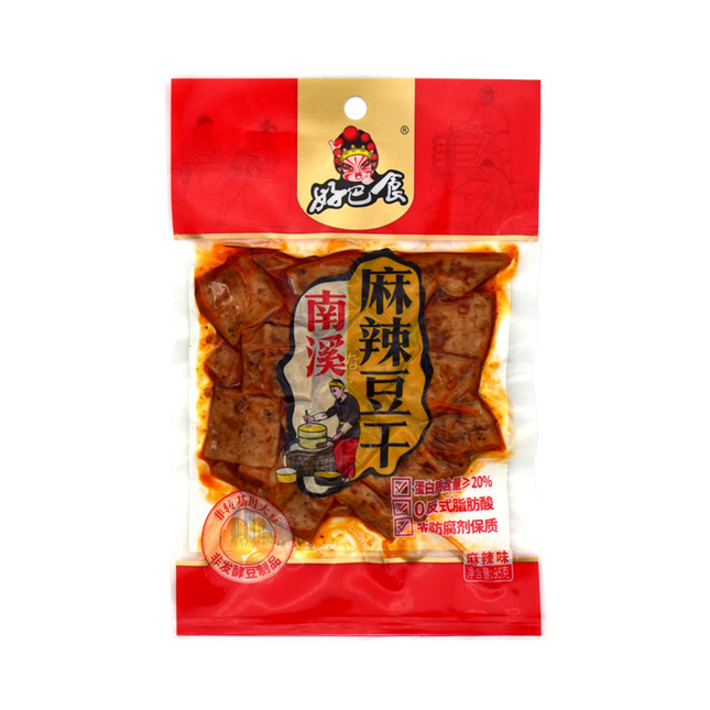 HAO BA SHI Dried Beancurd - Hot 95g (Case 30)
