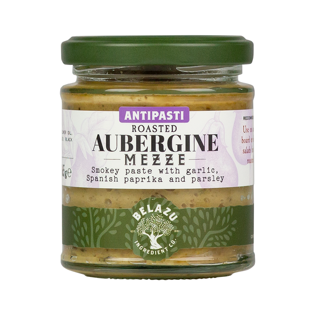 BELAZU Roasted Aubergine Mezze 165G (Case 6)