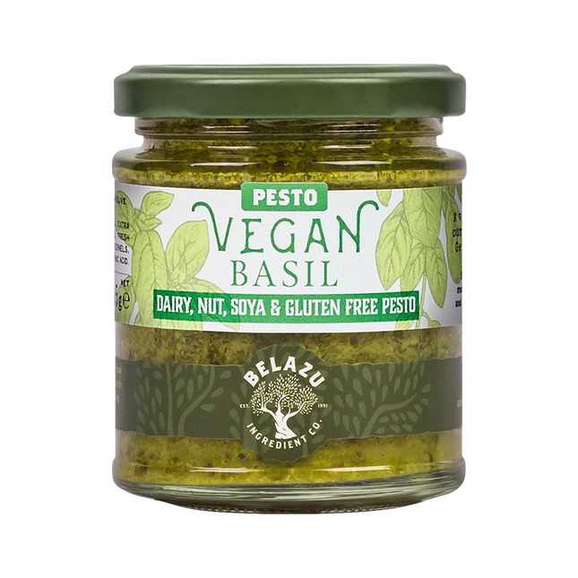 BELAZU Vegan Basil Pesto 165G (Case 6)