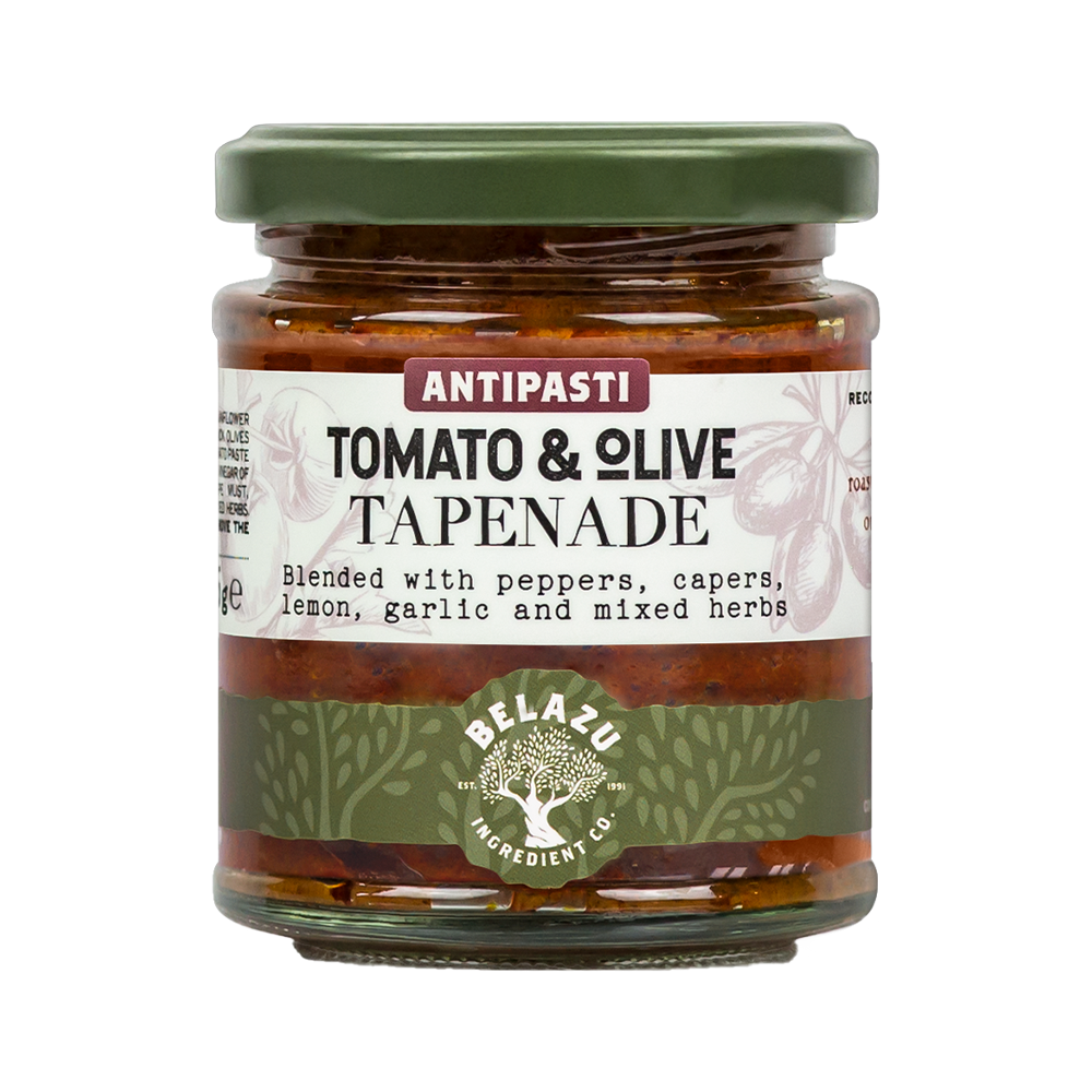BELAZU Tomato & Olive Tapenade 165G (Case 6)
