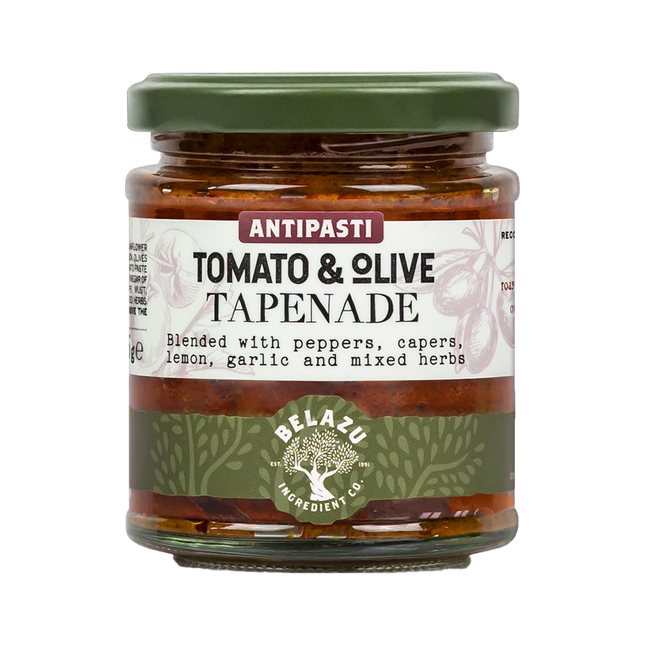 BELAZU Tomato & Olive Tapenade 165G (Case 6)