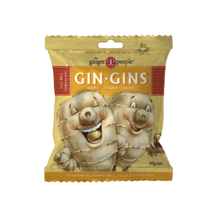 GINGER PEOPLE Gin Gins Hard Ginger Candy 60g - Longdan Official