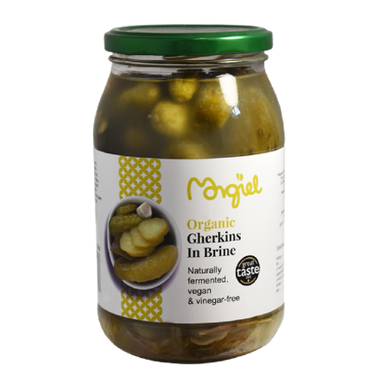 MORGIEL Organic Gherkins In Brine 820g - Longdan Official