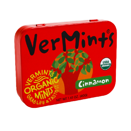 VERMINTS Organic Cinnamon Mints 40g - Longdan Official