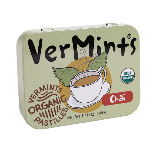 VERMINTS Organic Chai Mints 40g - Longdan Official