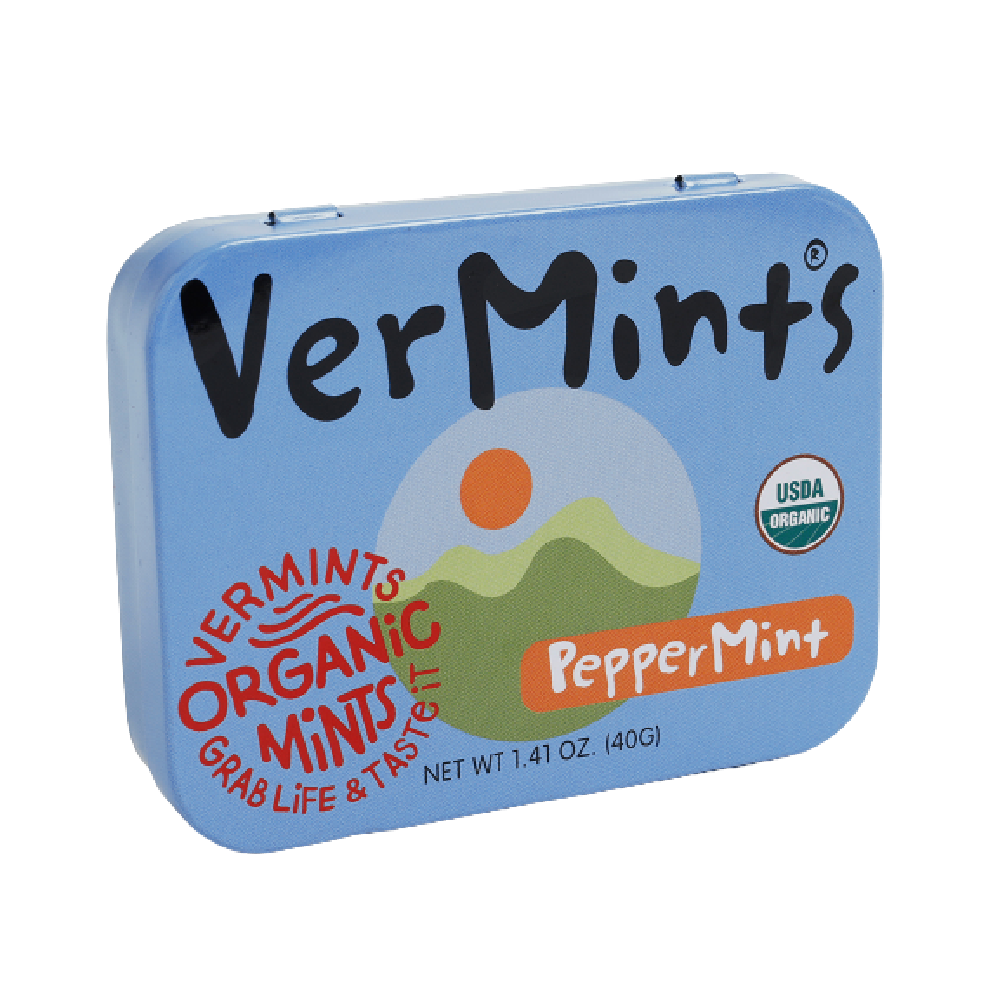 VERMINTS Organic Peppermint 40g - Longdan Official