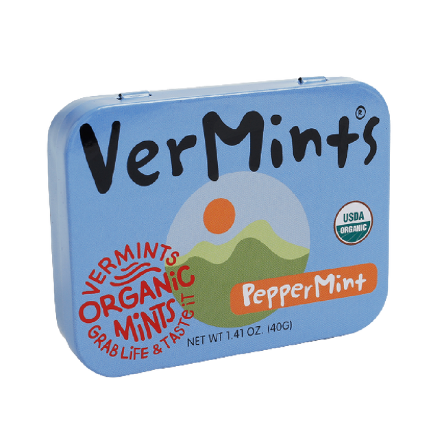 VERMINTS Organic Peppermint 40g - Longdan Official
