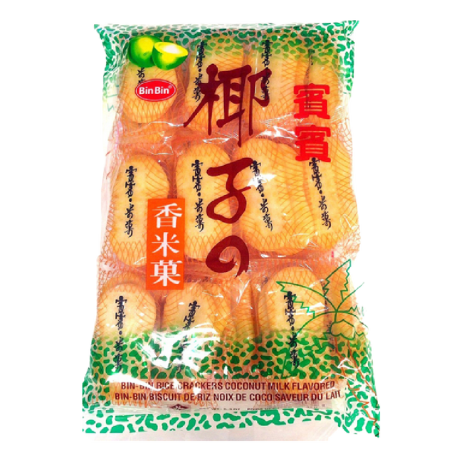 BIN BIN Rice Cracker Coconut 150g - Longdan Official