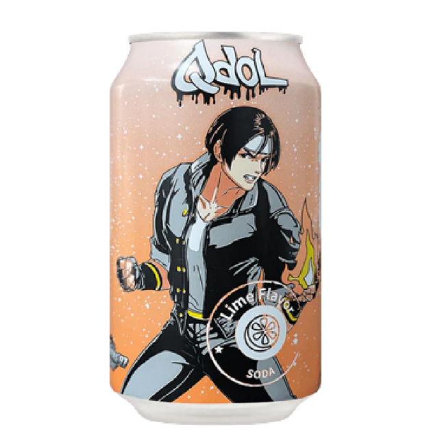 QDOL Kyo Kusanagi Lime Flavour Soda 330ML - Longdan Official