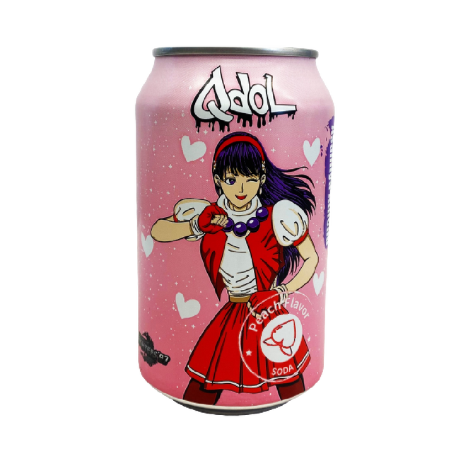 QDOL Asamiya Athena Peach Flavour Soda 330ML - Longdan Official
