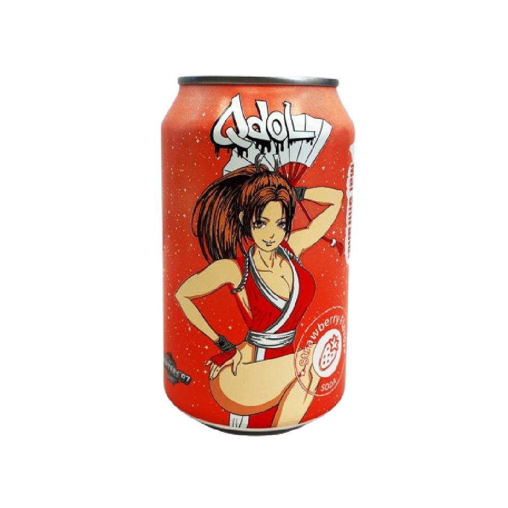 QDOL Mai Shiranui Strawberry Flavour Soda 330ML - Longdan Official