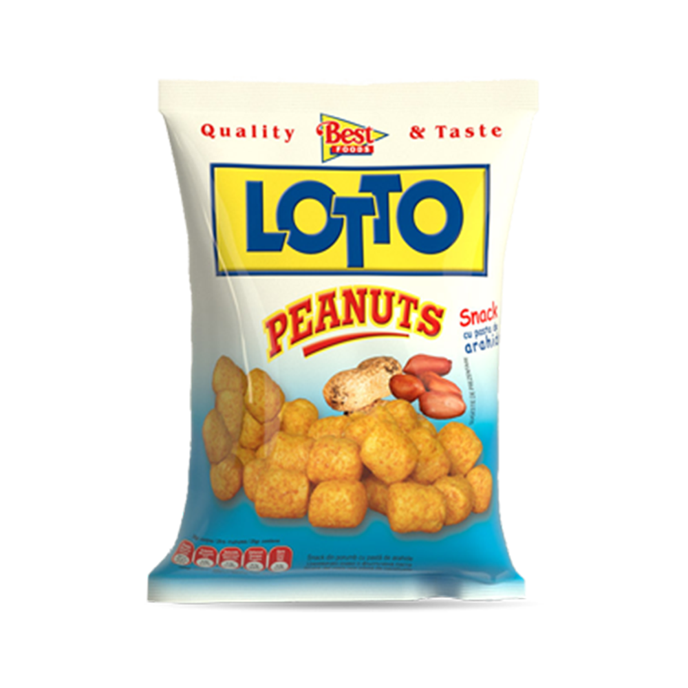 LOTTO Peanuts Snack 90g (Case 24)