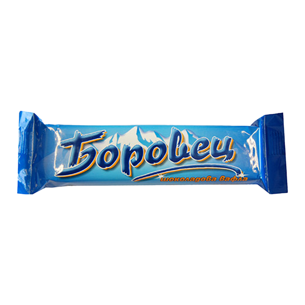 BOROVETS Wafer With Peanut (Cocoa Glazed) 55g (Case 72)
