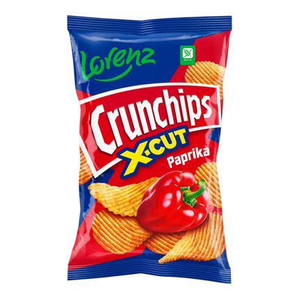 LORENZ X-CUT CRUNCHIPS Paprika 130g (Case 12)