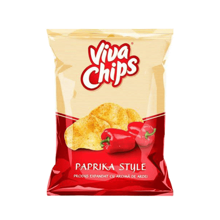VIVA Chips Paprika 100g (Case 20)