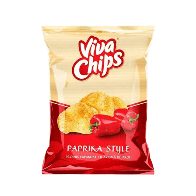 VIVA Chips Paprika 100g (Case 20)