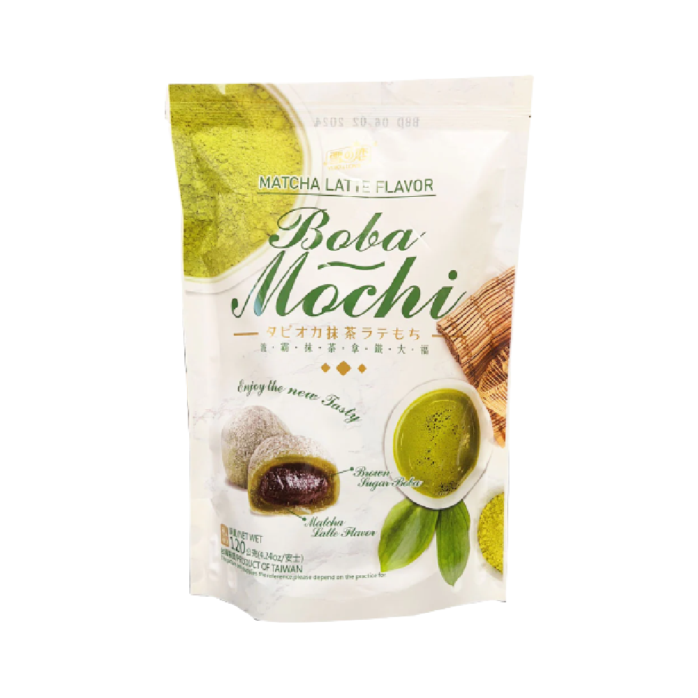 YUKI & LOVE Boba Mochi - Sea Salt Coffee Flavour 120g - Longdan Official
