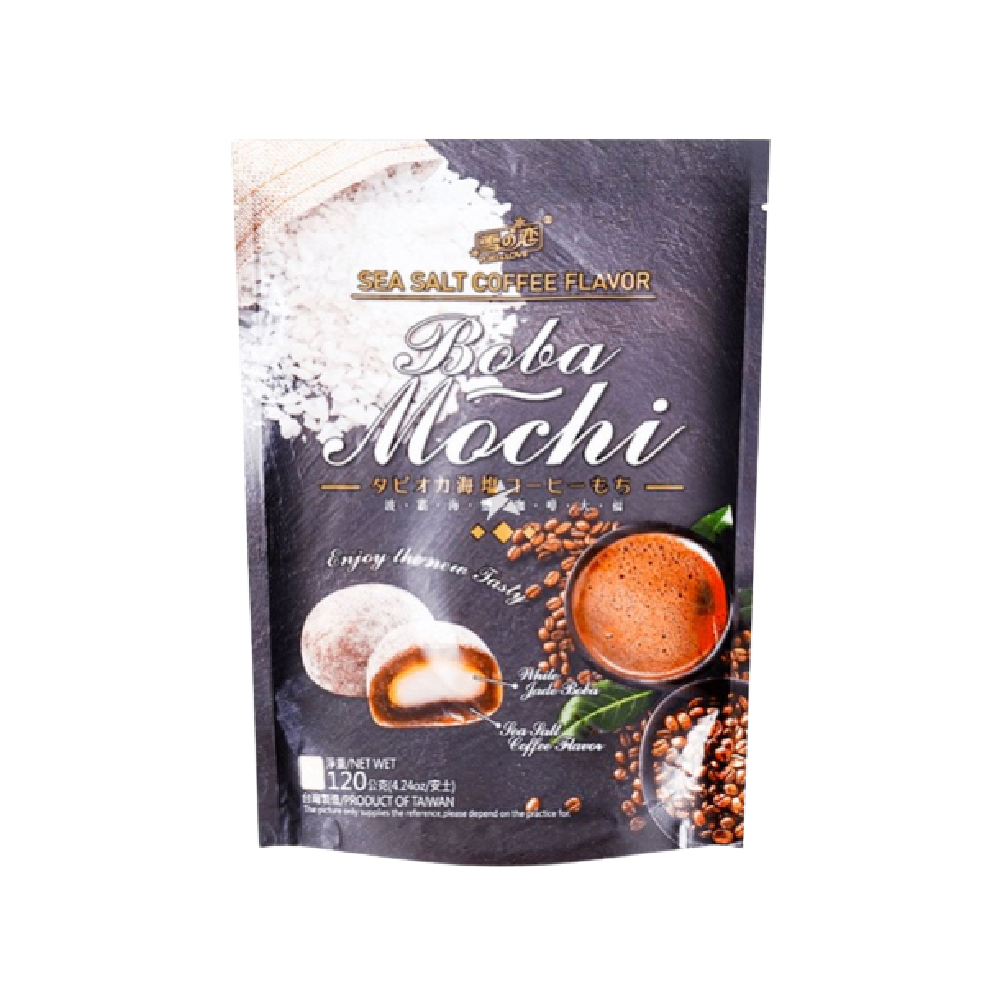 YUKI & LOVE Boba Mochi - Matcha Latte Flavour 120g - Longdan Official