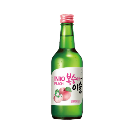 JINRO Peach Soju Alc 13% 360ml (Case 20)