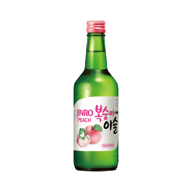 JINRO Peach Soju Alc 13% 360ml (Case 20)