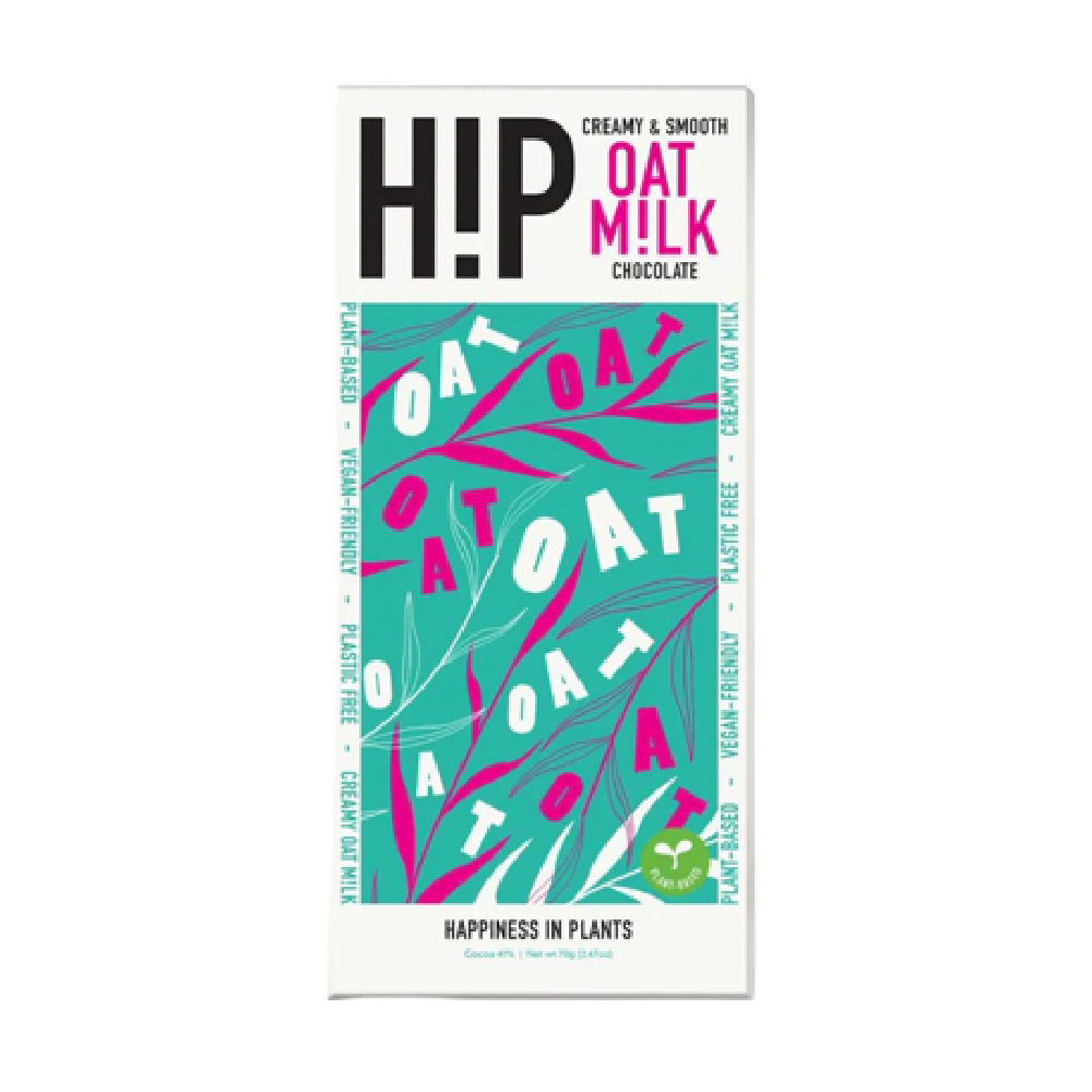HIP Smooth & Creamy Oat Milk Chocolate Bar 70g - Longdan Official