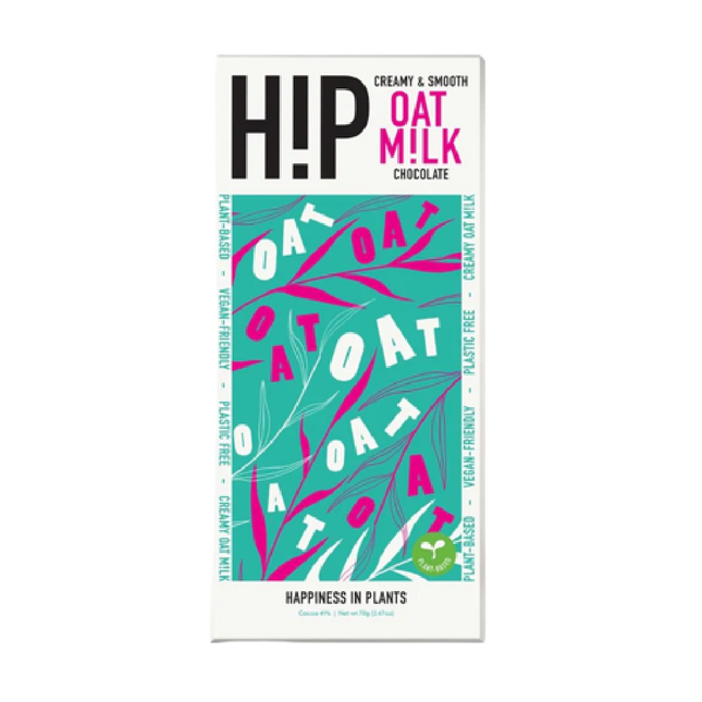 HIP Smooth & Creamy Oat Milk Chocolate Bar 70g - Longdan Official