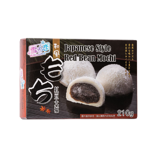 YUKI & LOVE Japanese Style Red Bean Mochi 210g - Longdan Official