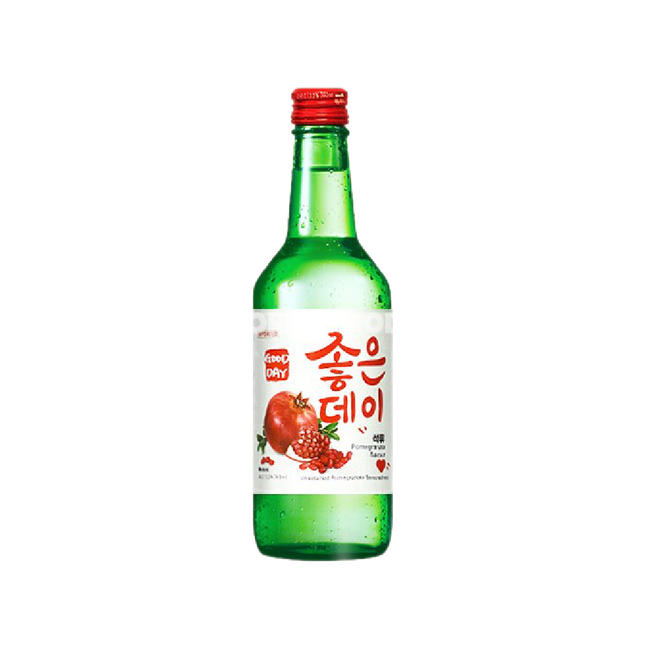 MUHAK Good Day Soju Pomegranate Flavour 13.5% 360ml (Case 20)
