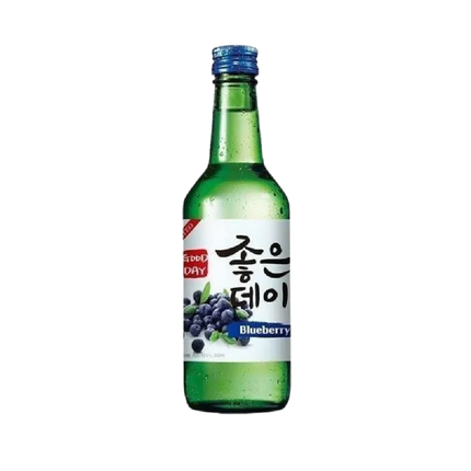 MUHAK Good Day Soju Blueberry Flavour Alc 13.5% 360ml (Case 20)