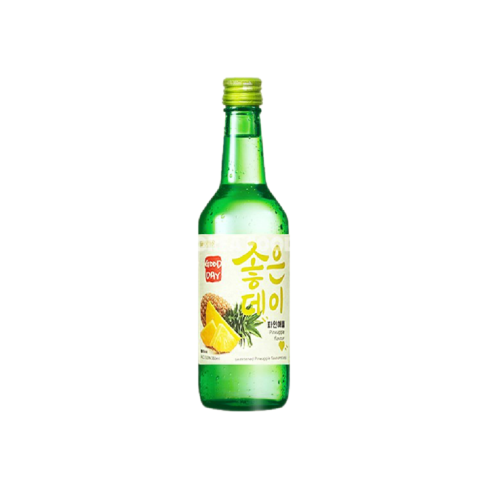 MUHAK Good Day Soju Pineapple Flavour Alc 13.5% 375ml (Case 24)